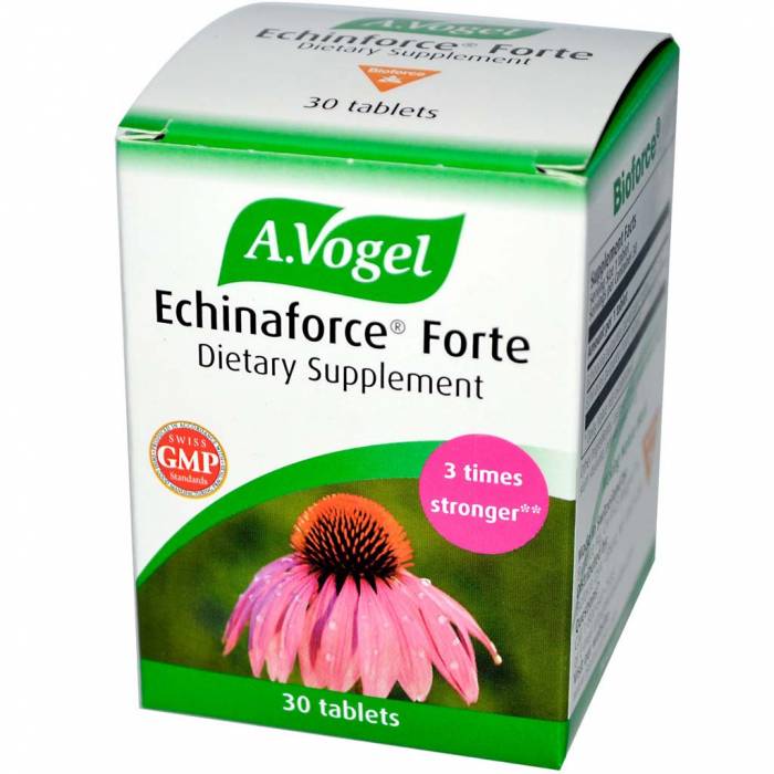 A. Vogel Echinaforce Forte 30 tabletas