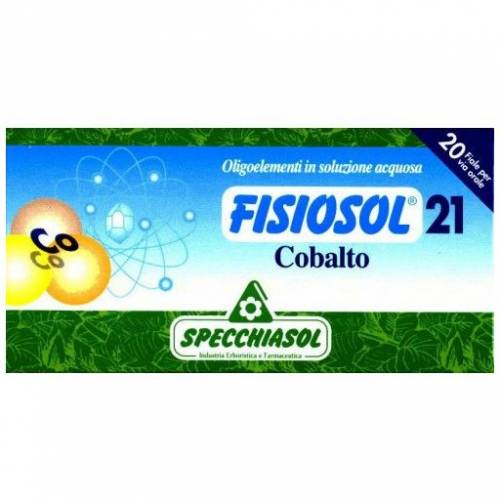Specchiasol Fisiosol 21 Cobalto 20 ampollas