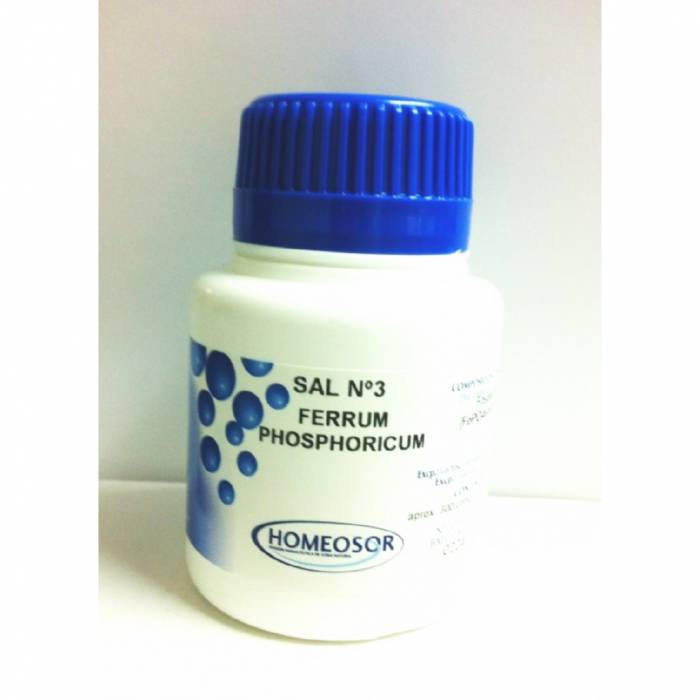 Homeosor Ferrum Phosphoricum D6 Sal Schussler nº3