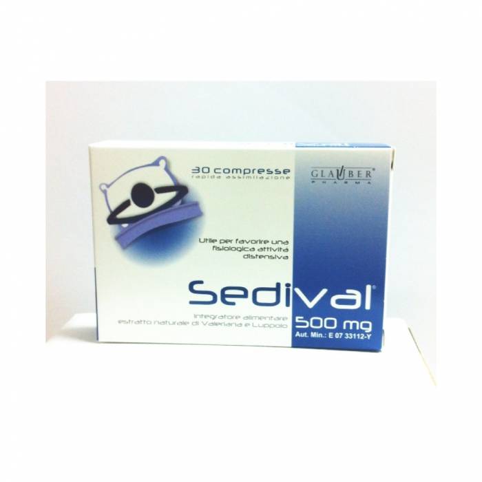 Glauber Pharma Sedival 30 comprimidos