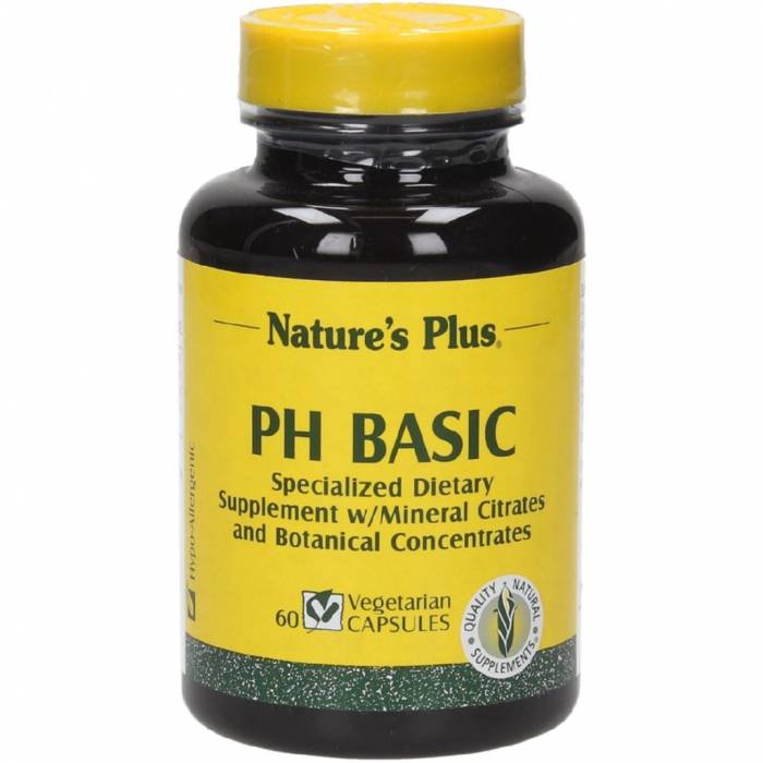 Nature's Plus Ph Básic 60 cápsulas vegetales