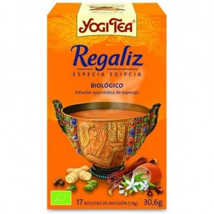 Yogi Tea Regaliz 17 bolsitas de infusión