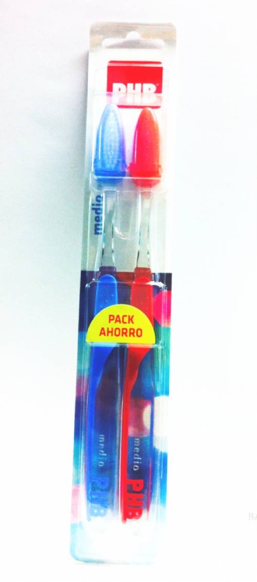 phb cepillo dental medio pack