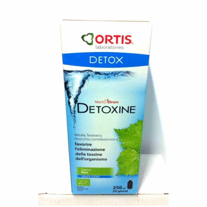 Ortis MetoDren Detox 250 ml sabor manzana