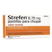 Strefen 8,75 mg pastillas para chupar sabor naranja