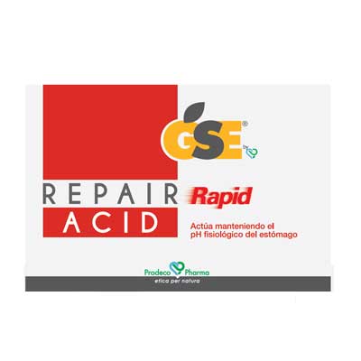 GSE Repair Rapid Acid 12 Comprimidos