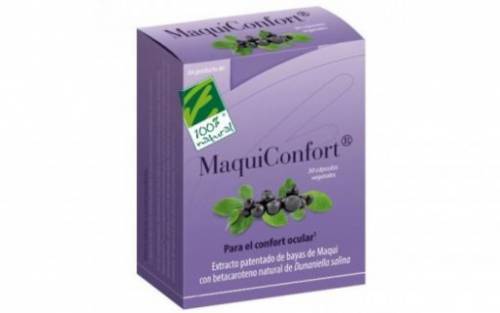 100%Natural Maquiconfort 30cap.
