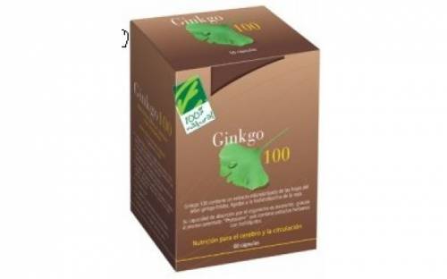 100%Natural Ginkgo 100 60cap.