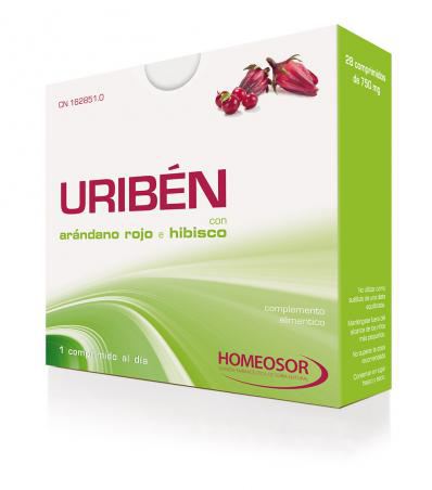 Homeosor Uriben 28 Comprimidos.